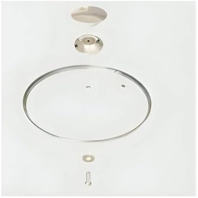 rayihni Pot Lid Frying Pan Replacement Lid For Wok Multiple Size Options Kitchen Cookware 22 * 22Cm Transparent - Image 5