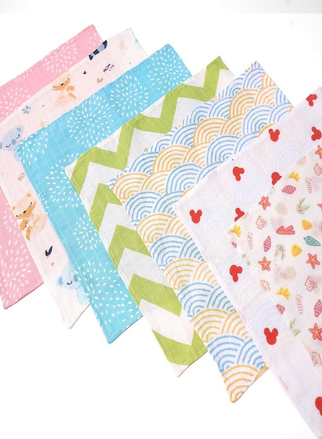 TIDY SLEEP Muslin Baby Face Napkin for New Born (Washable, Reusable Extra Soft Baby Face Napkin) (7) - Image 4