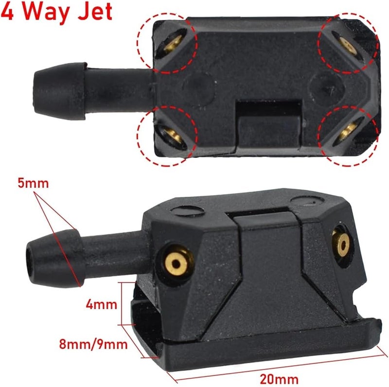 Windshield Washer Pump For Mercedes Benz Vito Viano V Class Sprinter With Connectors - Image 5