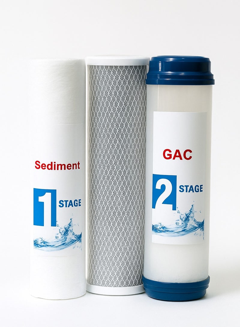 3-stage water filter candle set (1&2&3)