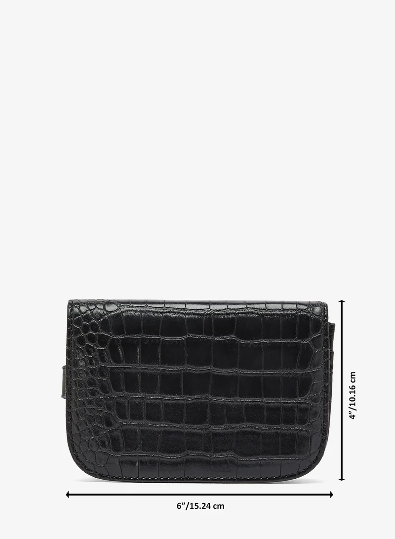 Ginger  Croc Detail  Pack for Women | Best Price UAE