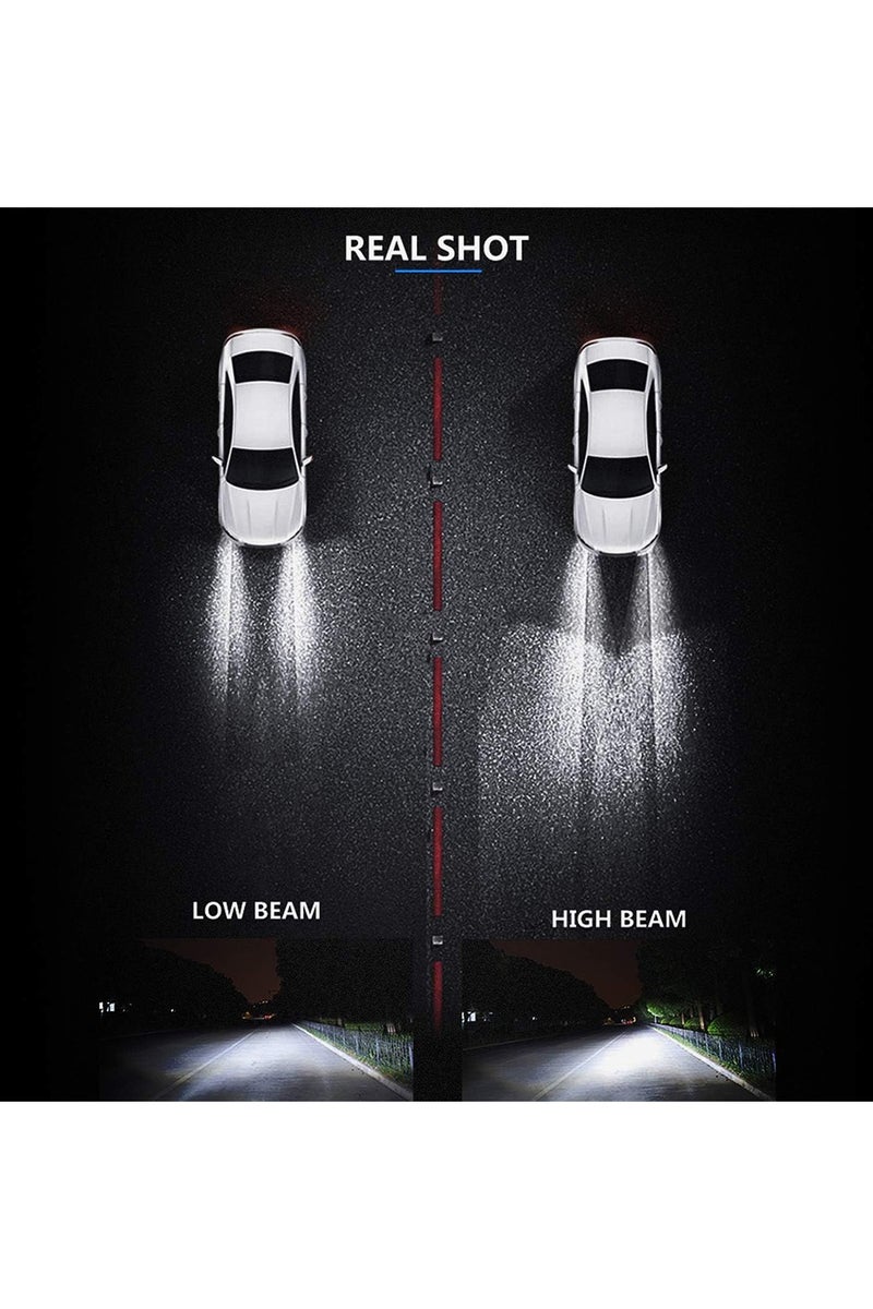 Toby's Toby’s 2 Pieces EC-75 H1 Ultra-Bright 15000LM LED Headlights– 150W/Pair, IP65 Waterproof, Dual Copper Tube Cooling & Intelligent Can-Bus for Extreme Night Driving - Image 5