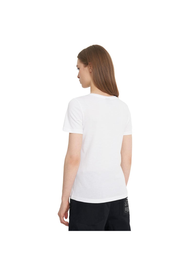 Termit - Termit Graphic White T-Shirt for Women – Slim Fit, Soft Cotton, Breathable Fabric, Stylish Streetwear, Comfortable & Versatile for Everyday Wear - Image 1