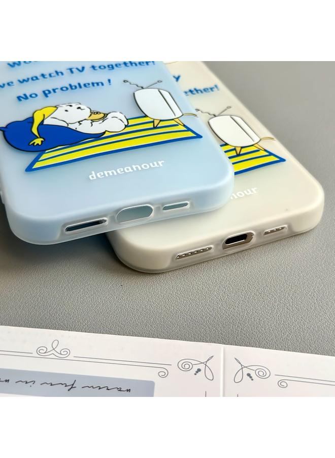 S-TOP Case For iPhone 14 Plus Skin Feeling Jelly TPU Hybrid PC Phone Case - Image 4