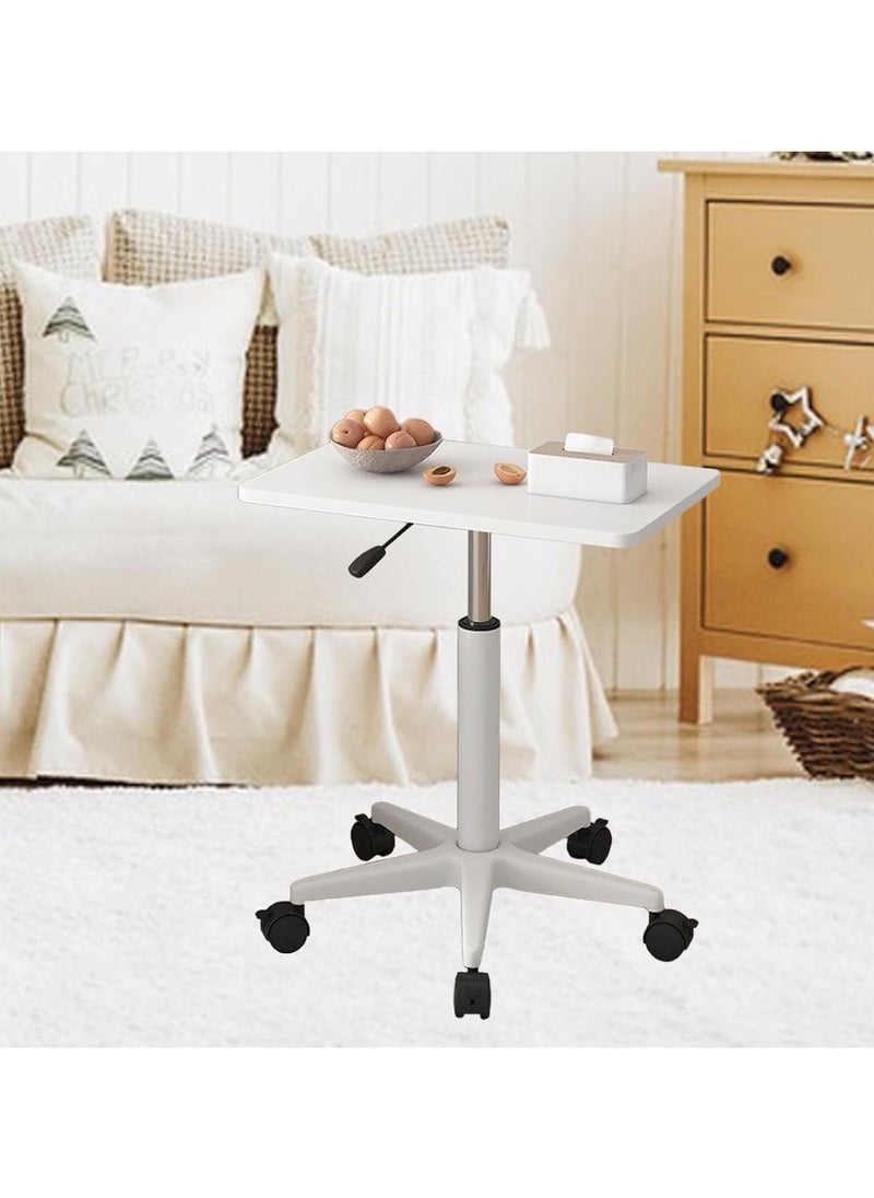 Generic - Mobile Desk Mobile Lifting Table Computer Home Office Standing Work Table Lazy Bedside Sofa Table Sitting and Writing Small Desk - Image 1
