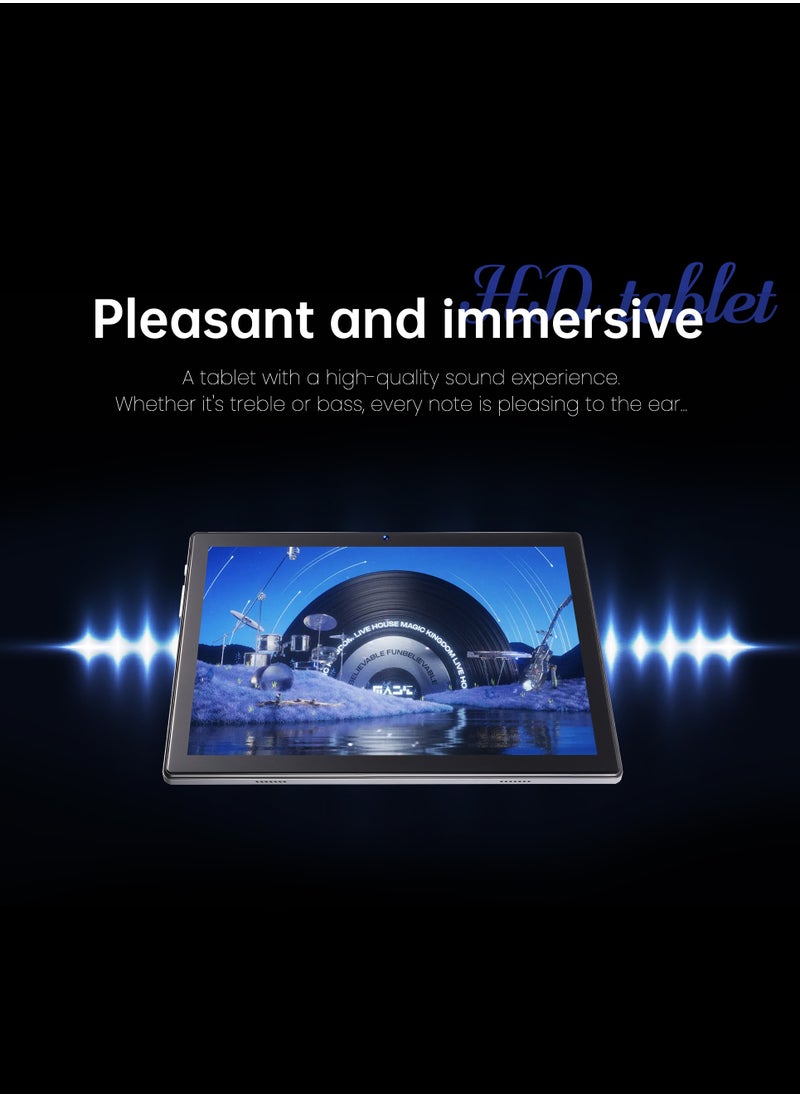 X - Prime - S25 Ultra+ 10.1" HD Display Android Slim Smart Tablet PC with Keyboard 16GB RAM 1TB ROM Dual SIM 5G Network Wi-Fi Tablet Dual Camera Octa-Core Tab Gold - Image 1