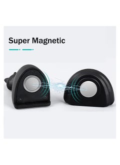 Y&D Magnetic Door Stopper Catch Wall Protector, Black Cat Shape Stop for Bottom of Door, No Punching Anti-Collision with 3M Tape Bedroom, Balcony, Kitchen, Entry, 2Pcs  - Image 4