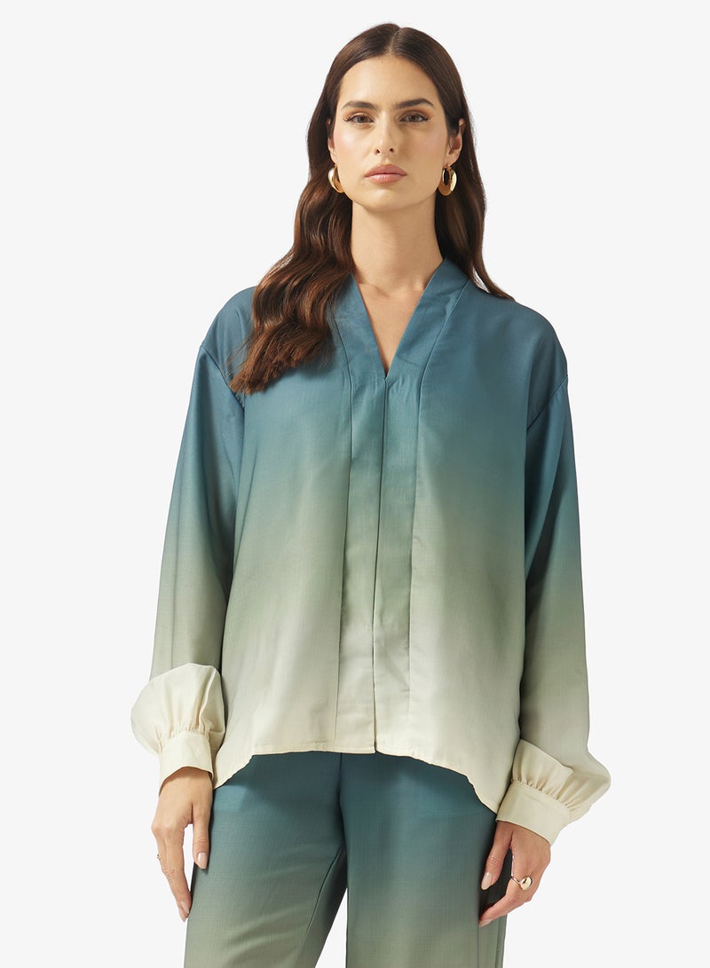 ELLA Ombre Top & Pant Set - Image 3