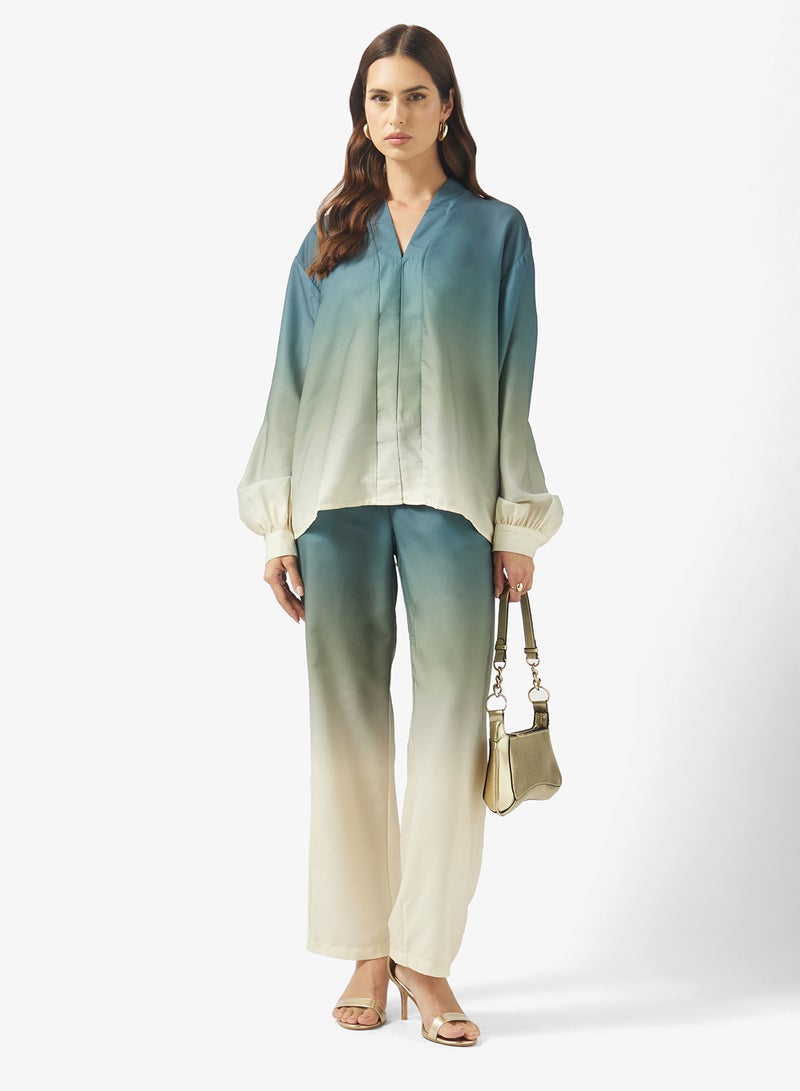 ELLA Ombre Top & Pant Set - Image 5