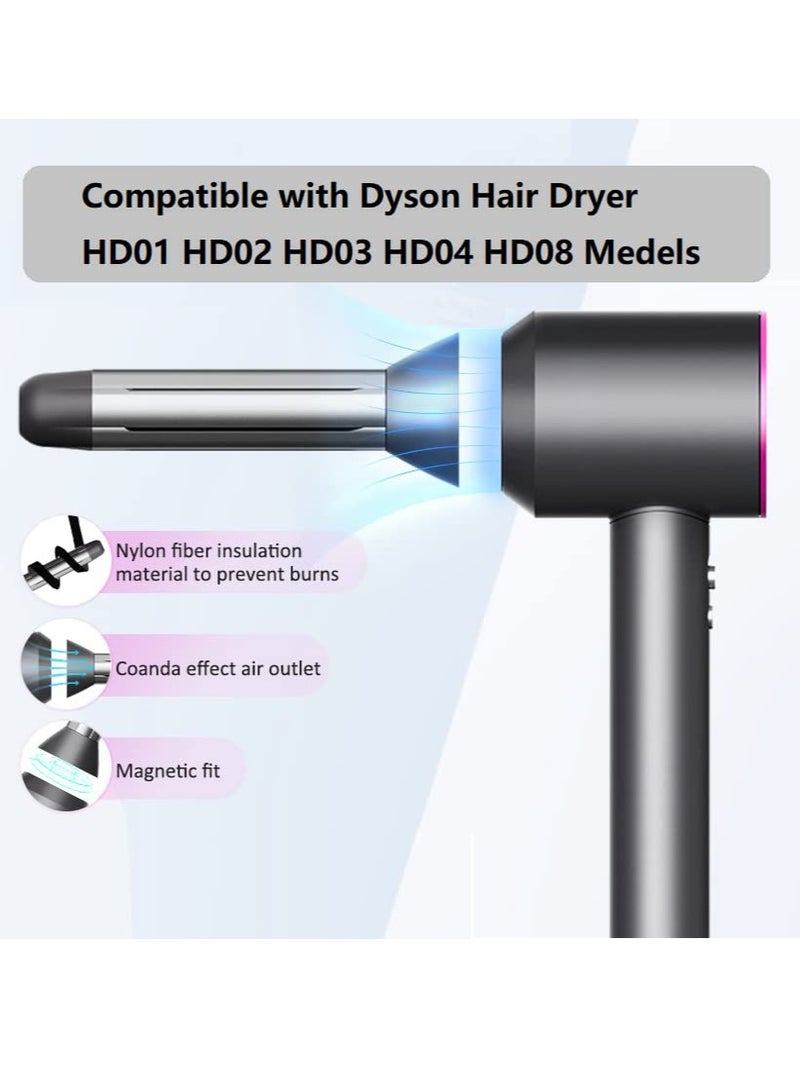 general Hair Curler Suitable for Hair Dryer Hair Curler Compatible with HD01 HD02 HD03 HD04 HD07 HD08 Hair Curling Attachments (Left-Handed) - Image 4