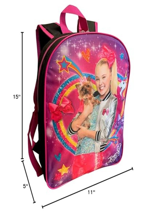 روز حقيبة ظهر مدرسية للبنات من روز جوجو سيوا مقاس 15 بوصة - Image 5