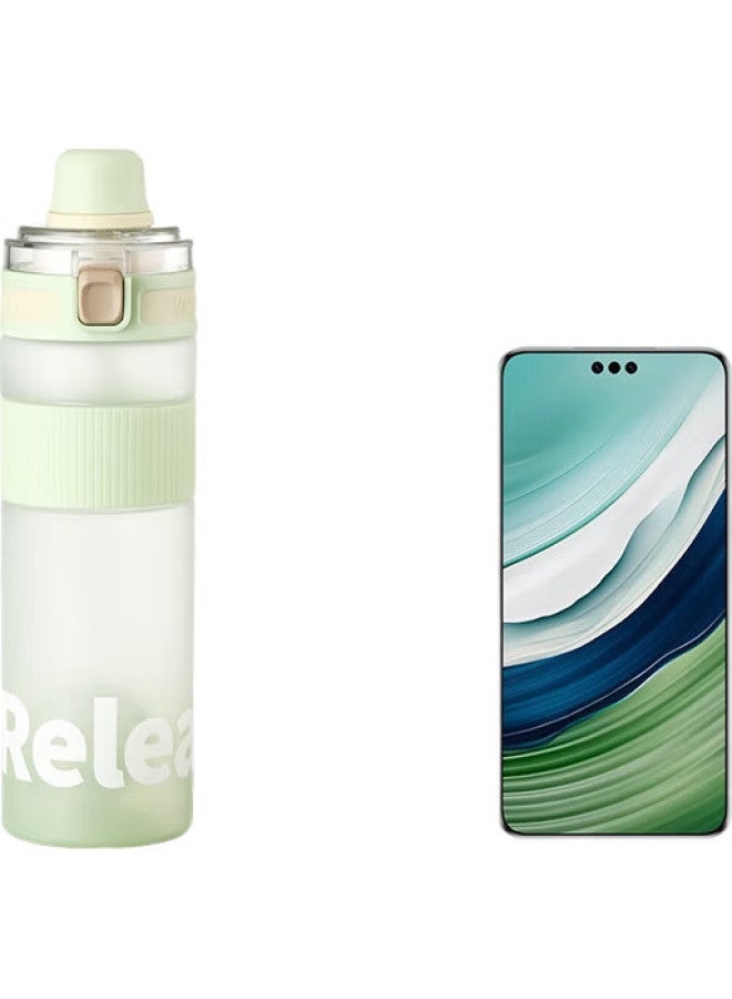 RELEA Sports Water Bottle, Large Capacity Student Water Cup, Tritan Plastic Cup, Outdoor Fitness Straw Cup, Heat-Resistant Tea Infuser Cup - Image 3