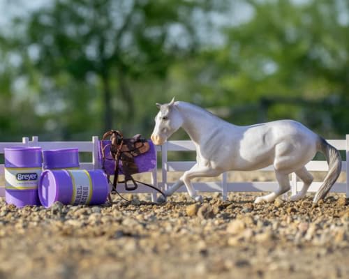 Breyer Horses Freedom Series Barrel Racing Set  Horse Figurine  9 L x 7 H  Model BFS10254 - Image 5