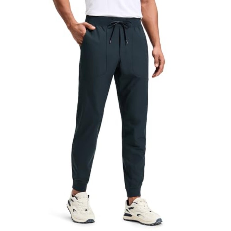 CRZ YOGA All Day Comfy Golf Joggers Pants for Men 30'' Quick Dry Lightweight Stretch Work Casual Joggers with Pockets - Image 1