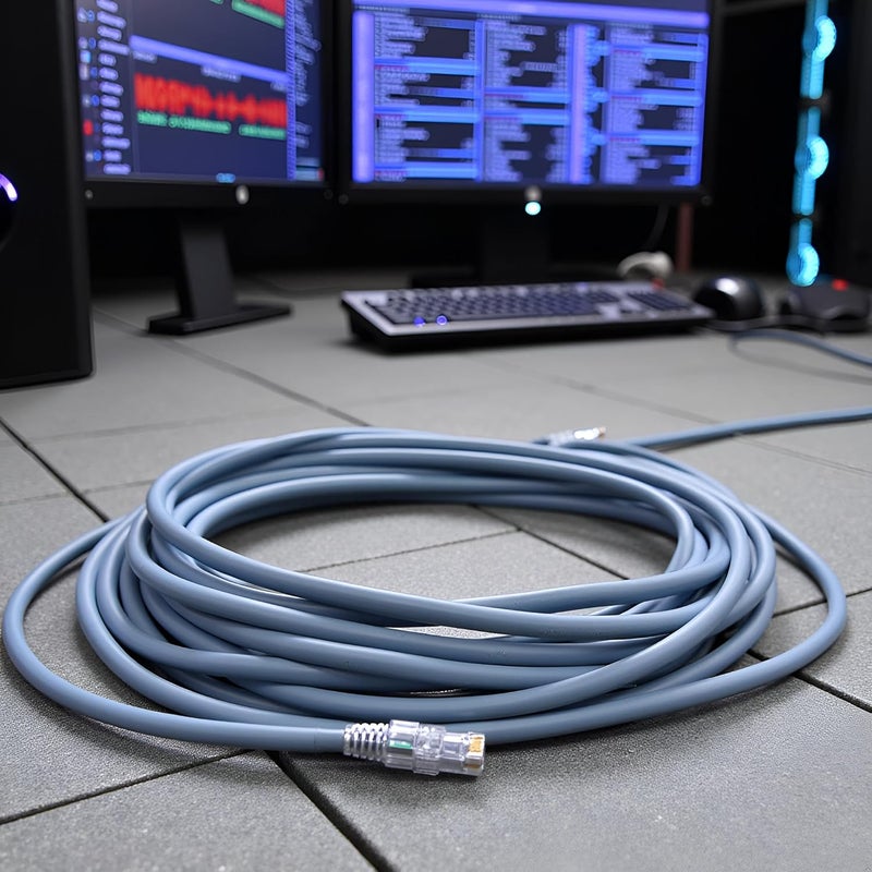 SETH ENTERPRISES 2 Meter Cat6 Copper Ethernet Patch Cables Short Server Cables | LAN Wires for Network Cabinets, Patch Panels & Server Racks | RJ45 Networking Cords Speed Upto 1024Mbps - Image 5
