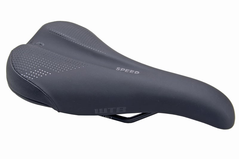 WTB Speed Bike Seat (Saddle) Comfortable Thick Padding - Shock-Absorbing Base - Mountain, Urban & E-Bikes (Steel Rail) - Image 1