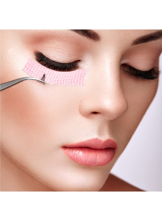 6 Rolls Eyelash Tape,Adhesive Fabric Eyelash Extension Tape,Breathable Micropore Fabric Tape for Eyelash Extension Supplies,9 m/10 Yard Each Roll (Pink) - Image 4