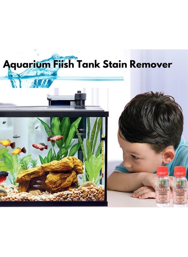 منظف حوض السمك Vayinato لإزالة الترسبات الجيرية البيضاء والمياه العسيرة 60 مل (عبوة من 5 قطع (300 مل)) من Petzlifeworld. - Image 3