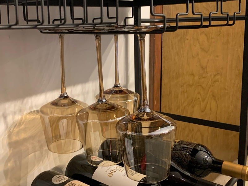 Physkoa Amber Wine Glasses Set of 6-16oz Hand-Blown Amber Wine Glass with Long Stem Unique Red&White Wine Glasses For Party Home Bar New Year Gifts - Image 5