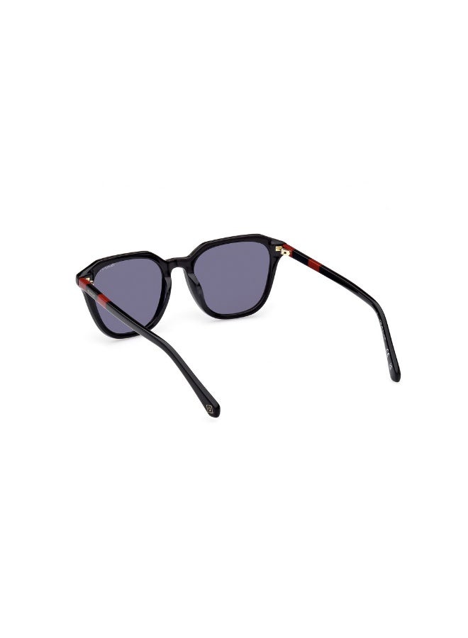 Gant Ga8099 Geometric Acetate Sunglasses For women size 50, Shiny Black - Image 3