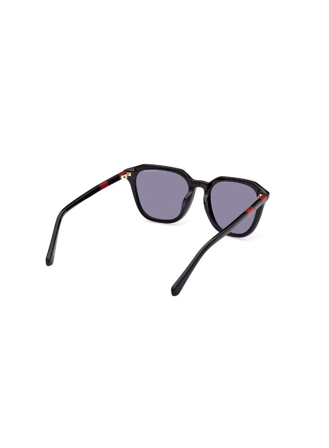 Gant Ga8099 Geometric Acetate Sunglasses For women size 50, Shiny Black - Image 5
