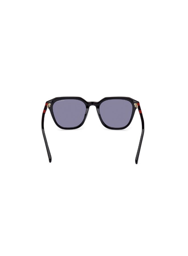 Gant Ga8099 Geometric Acetate Sunglasses For women size 50, Shiny Black - Image 4