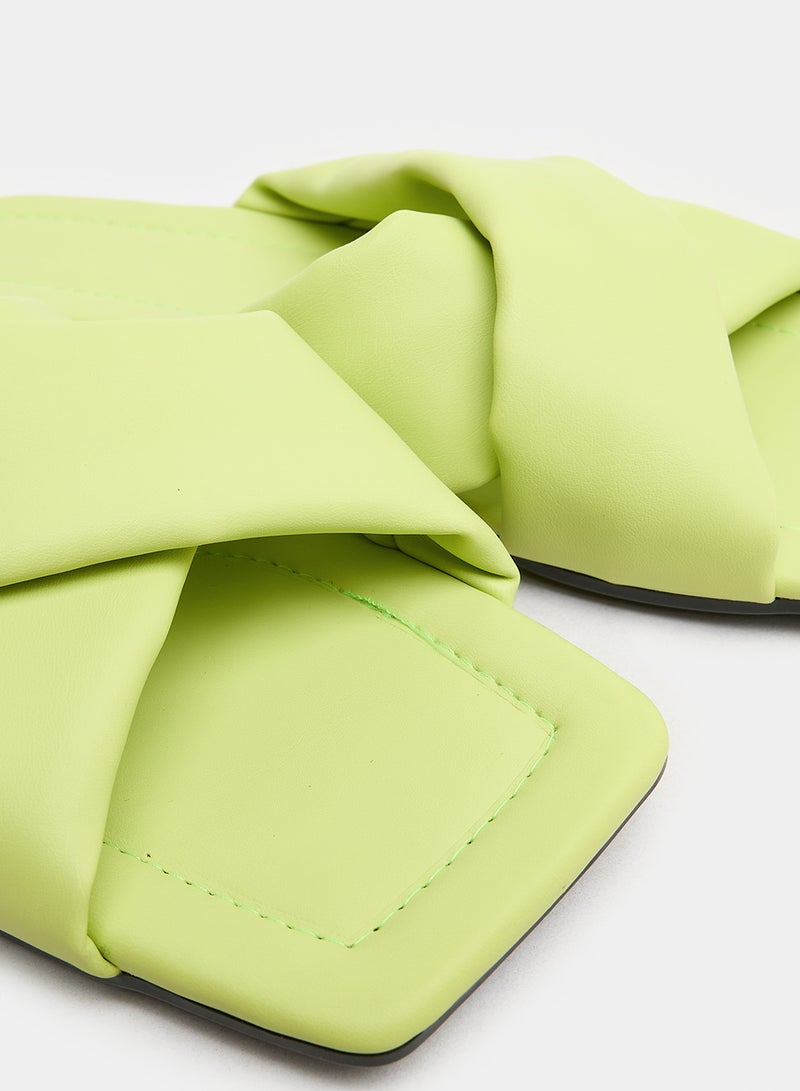 TGS Wide Cross Strap Slippers - Image 4