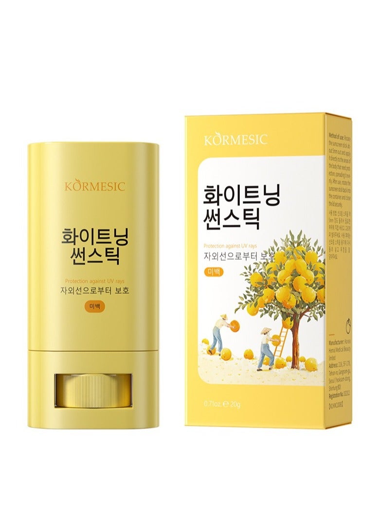 Kormesic 90% Yuzu & 5% Niacinamide Sun Stick 20g - Image 2