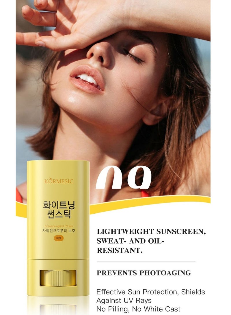Kormesic 90% Yuzu & 5% Niacinamide Sun Stick 20g - Image 3