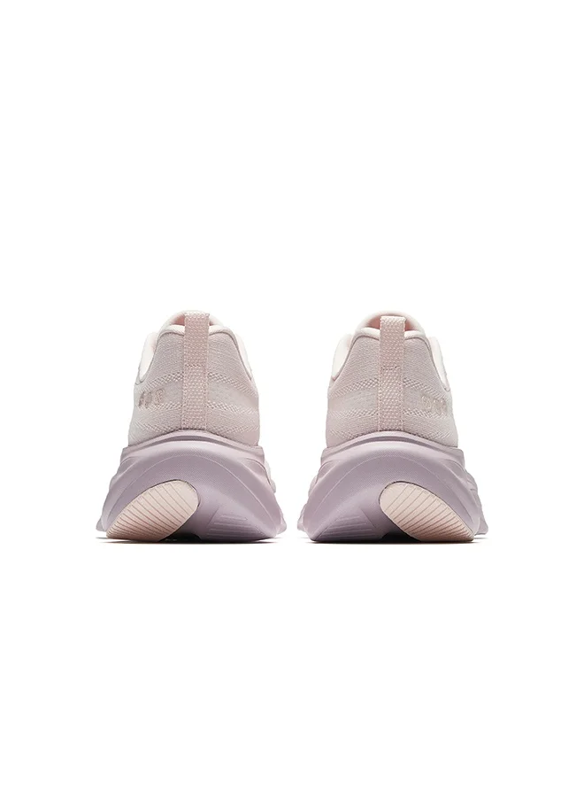 ANTA Leaf | Red Running shoes 2025 summer new arrival breathable casual sports shoes thick sole increases height plaid