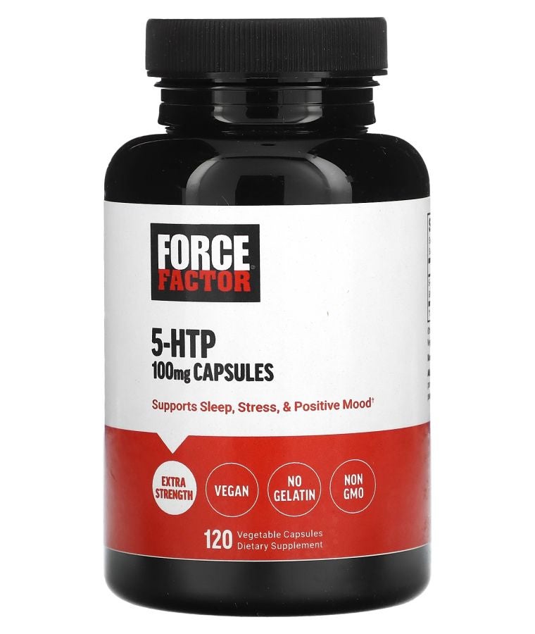 Force Factor 5-HTP 100 mg 120 Vegetable Capsules