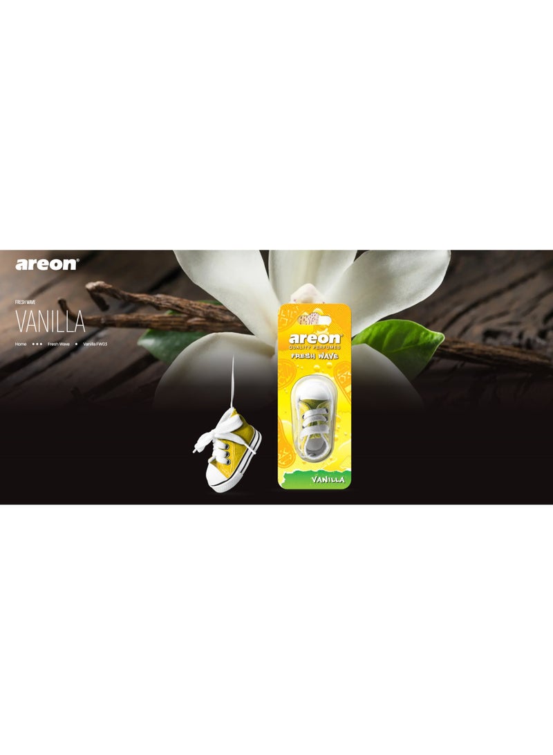 Areon Fresh Wave ( sneakers ) Air Freshener Vanilla - Image 3