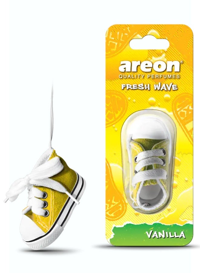 Areon Fresh Wave ( sneakers ) Air Freshener Vanilla - Image 1