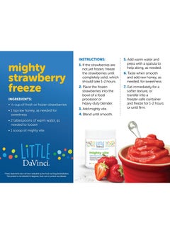 Davinci Little Mightiest Vite With Probiotics And Prebiotics Supports Immune System Gut Health And Healthy Brain* With Vitamin C A D3 E And More Fruit Punch Flavor 42 G 30 Servings  - Image 3