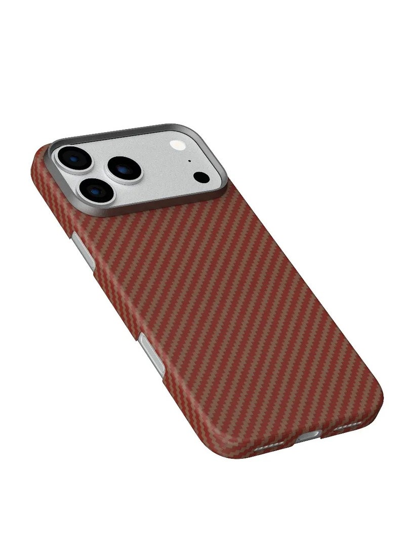 LEVELO iPhone 17 Pro MagSafe Case / Sergei 1500D Aramid Fiber Case / iP 17 Pro Back Cover - Sunset - Image 3