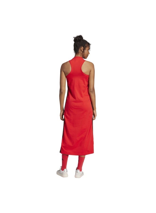 Adidas Essentials 3-Stripes Long Racerback Dress - Image 4