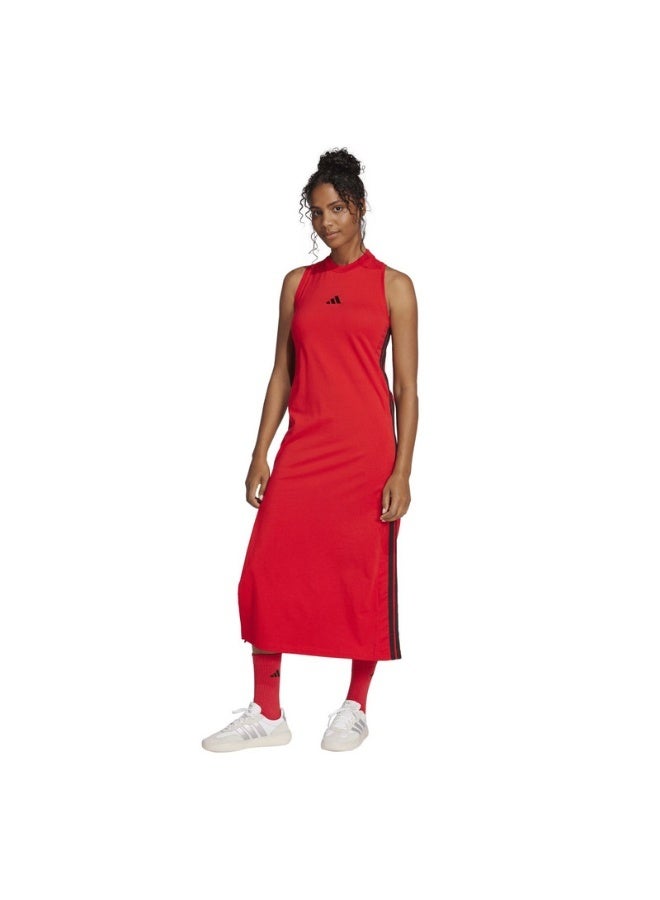 Adidas Essentials 3-Stripes Long Racerback Dress - Image 5