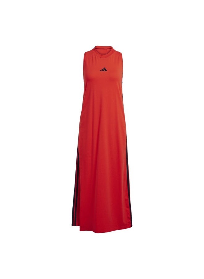 Adidas Essentials 3-Stripes Long Racerback Dress - Image 1