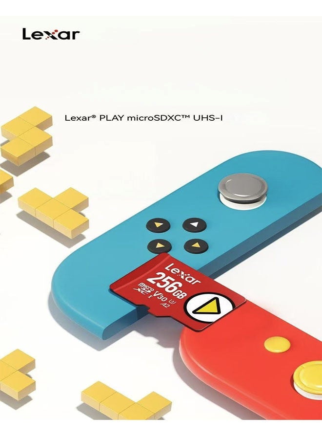 Lexar PLAY 256GB UHS-II-Memory Card, Up To 160MB/s Read, Compatible-with Nintendo, Portable Gaming Devices, Smartphones and Tablets - Image 4