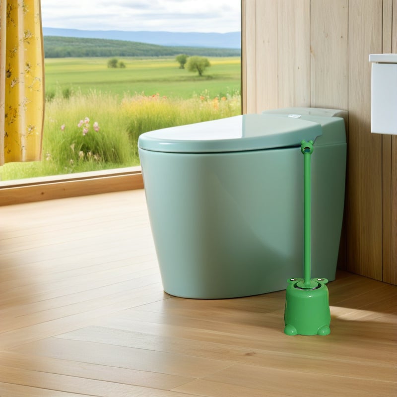 🚽 فرشاة تنظيف مرحاض بمقبض طويل لتنظيف سهل بدون خدوش - Image 2