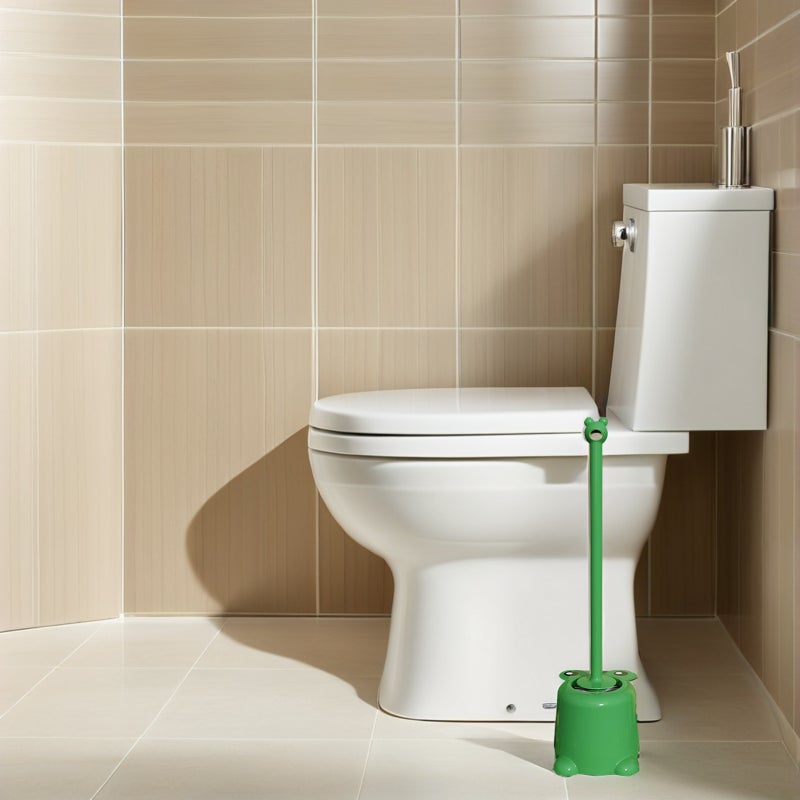 🚽 فرشاة تنظيف مرحاض بمقبض طويل لتنظيف سهل بدون خدوش - Image 4