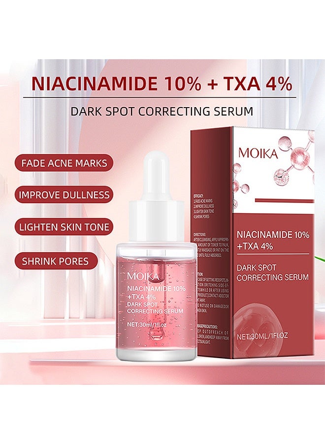 MOIKA Niacinamide 10% 4% Tranexamic Acid Serum, Hyaluronic Acid, Vitamin B12, Fragrance Free (30ml /1.01 fl.oz.)  - Image 3
