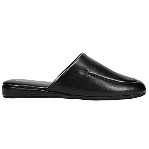 L.B. Evans Men's Duke Scuff Black Leather Clog/Mule 9.5 M - Image 2