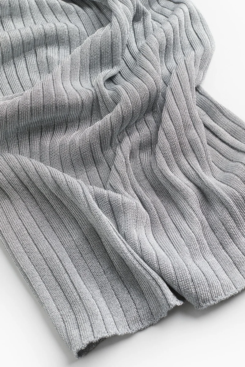 اتش اند ام Shimmering Rib-Knit Skirt