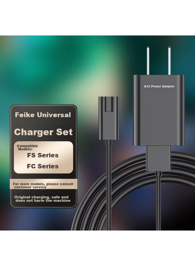 Dooseyuon Deyufei Electric Shaver Charger, Universal Charging Cable For Boorui Razor, Power Cord For Hair Clippers Fs339/372/373/375/376/377/619/620/801/802 - Image 1