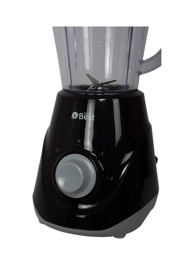 تكنو بيست خلاط 1.5 L 400 W BSB-002P أسود - Image 3