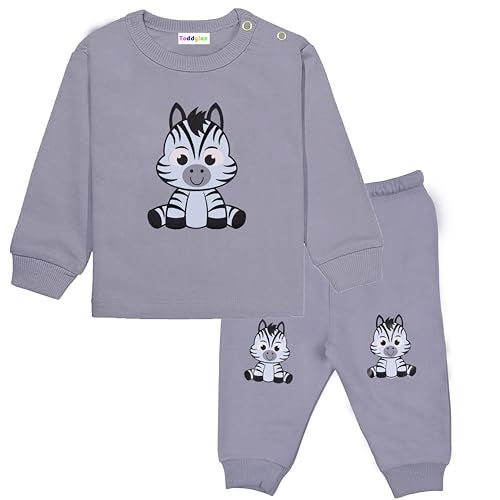 Toddylon Baby Clothing Sets New Born Clothes for Boys and Girls Cotton T-Shirt & Pajama Set Tees & Pants Sweatshirt & Jogger Boy Casual Wear Full Sleeve Dress Kids Clothes Set - Image 1