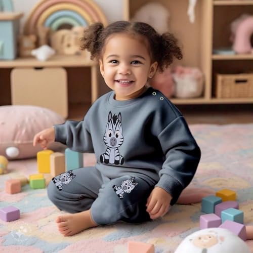 Toddylon Baby Clothing Sets New Born Clothes for Boys and Girls Cotton T-Shirt & Pajama Set Tees & Pants Sweatshirt & Jogger Boy Casual Wear Full Sleeve Dress Kids Clothes Set - Image 2