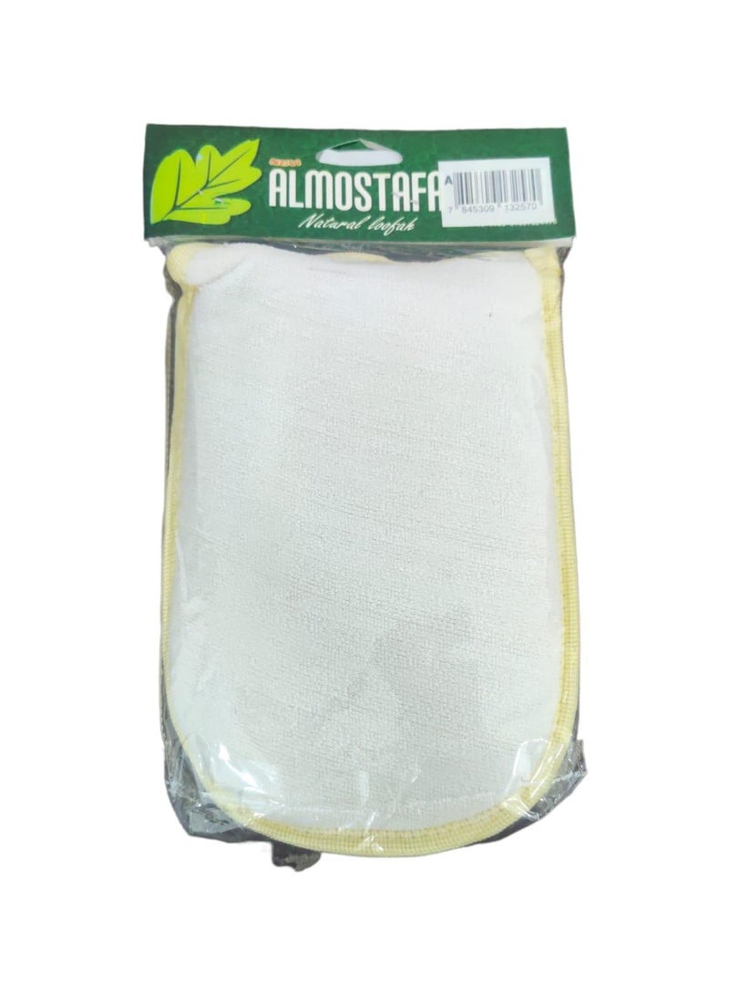 Al-Mustafa Natural Loofah Large One Face 570