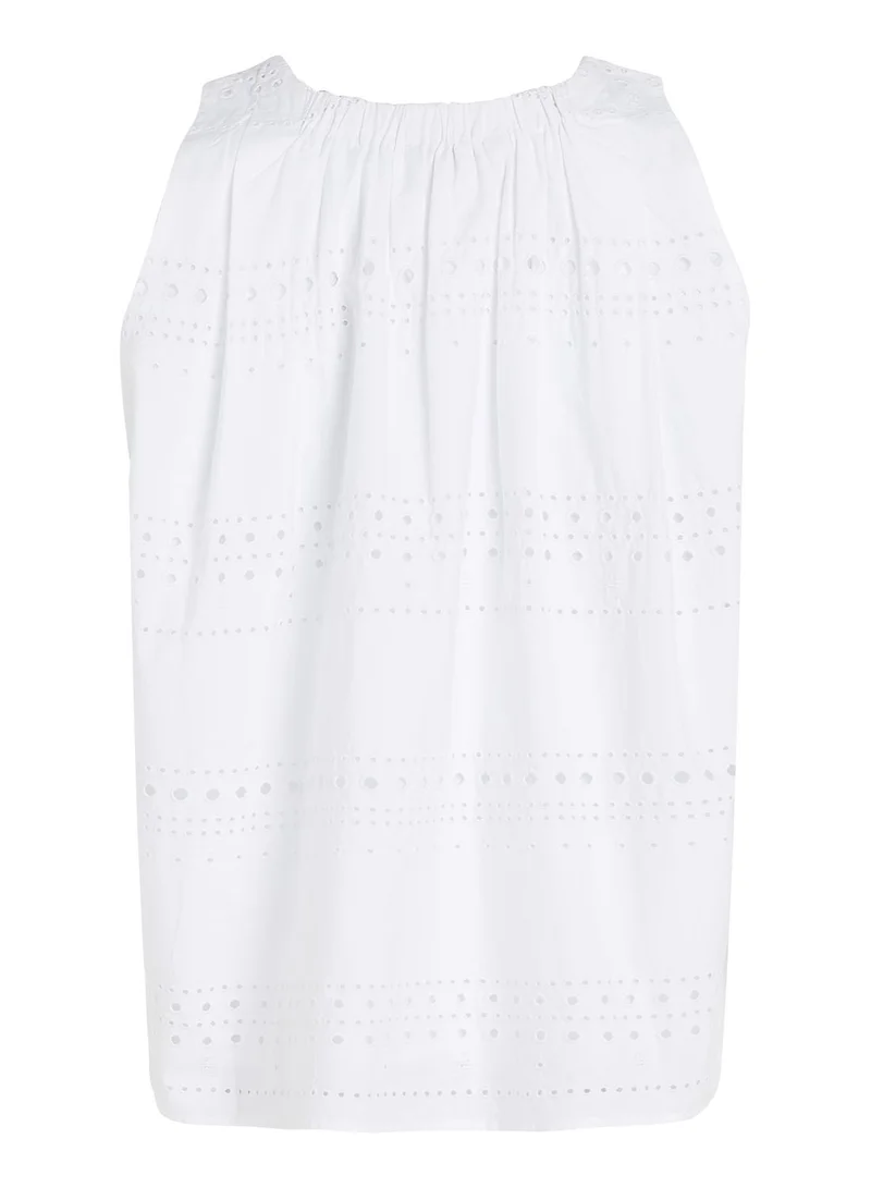 TOMMY HILFIGER Openwork Knitted Top